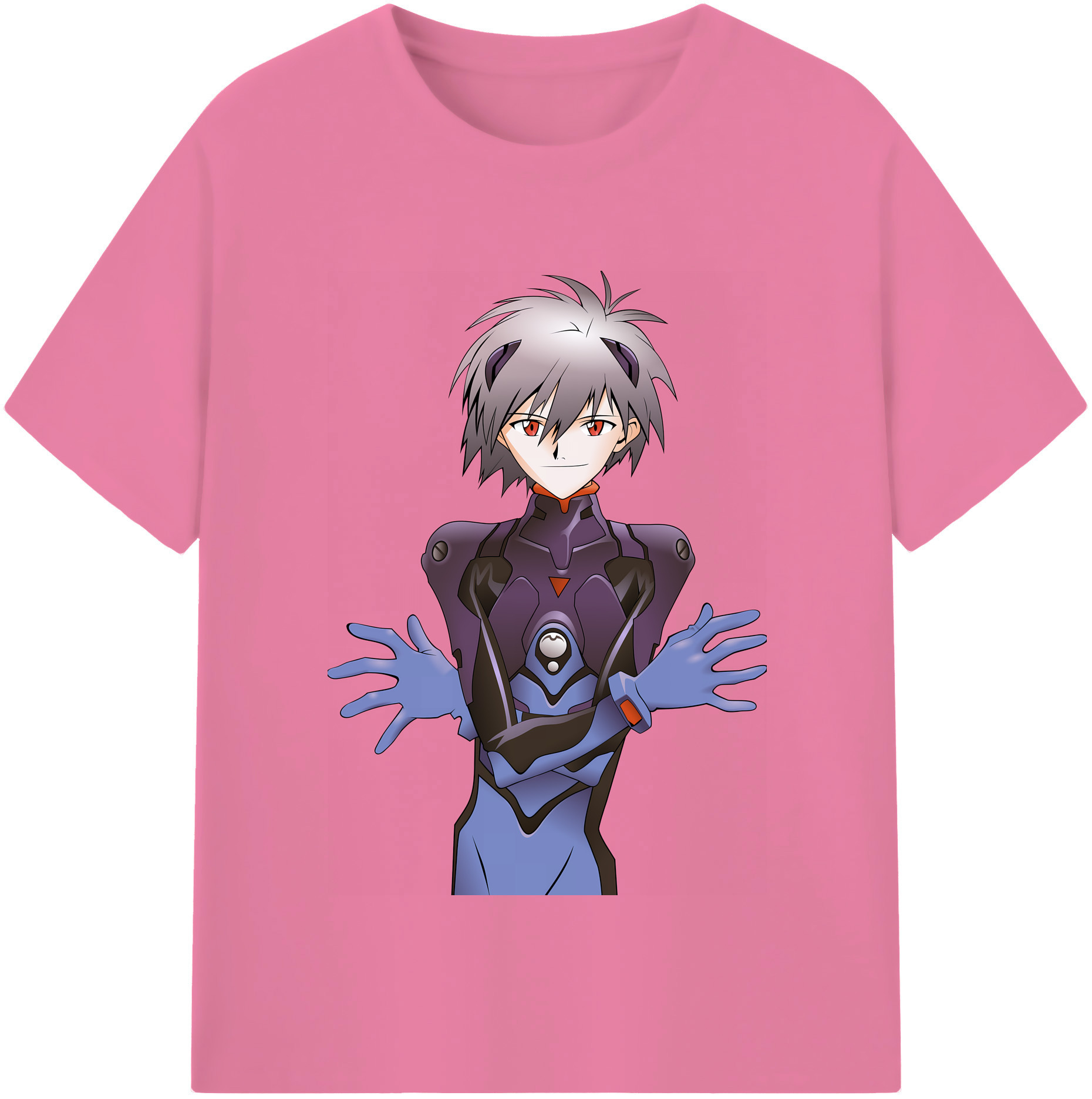 （画像用） EVA 新世紀エヴァンゲリオン 綿100％半袖Tシャツ（フロントプリント）